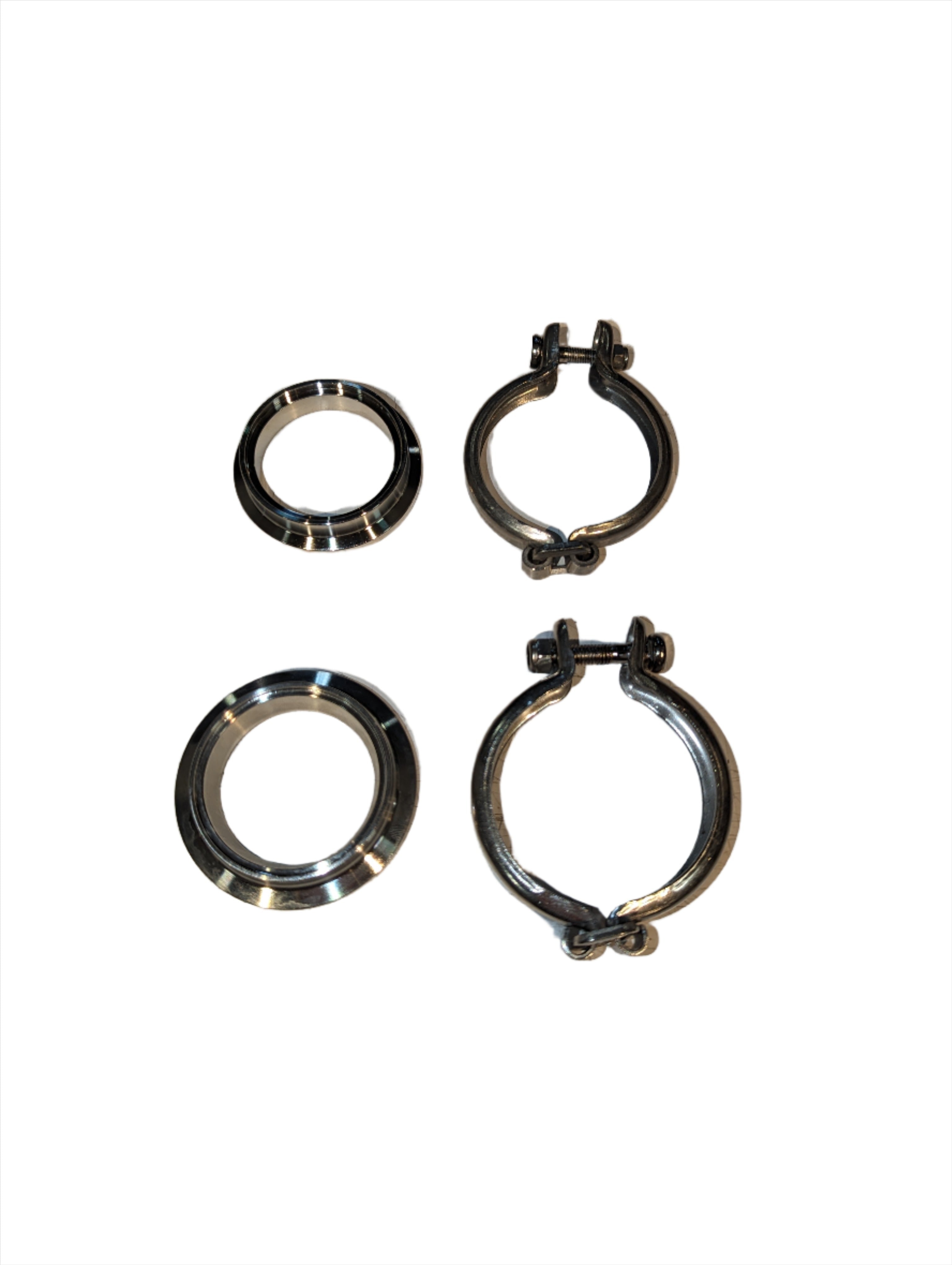 On 3 Performance 44mm Wastegate Flange and Clamp Set - SSTubes