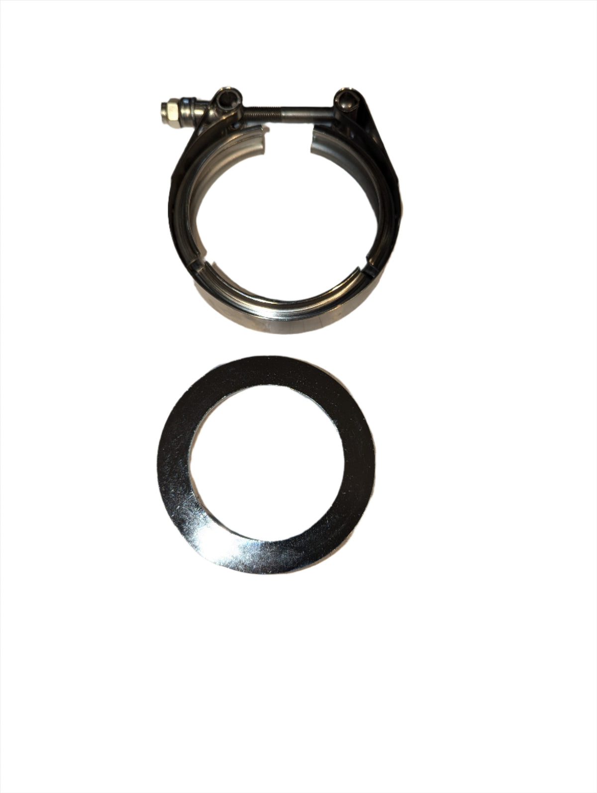 S400 80mm or 86mm T6 Turbo Exhaust Housing Inlet Flange / Clamp Kit - SSTubes