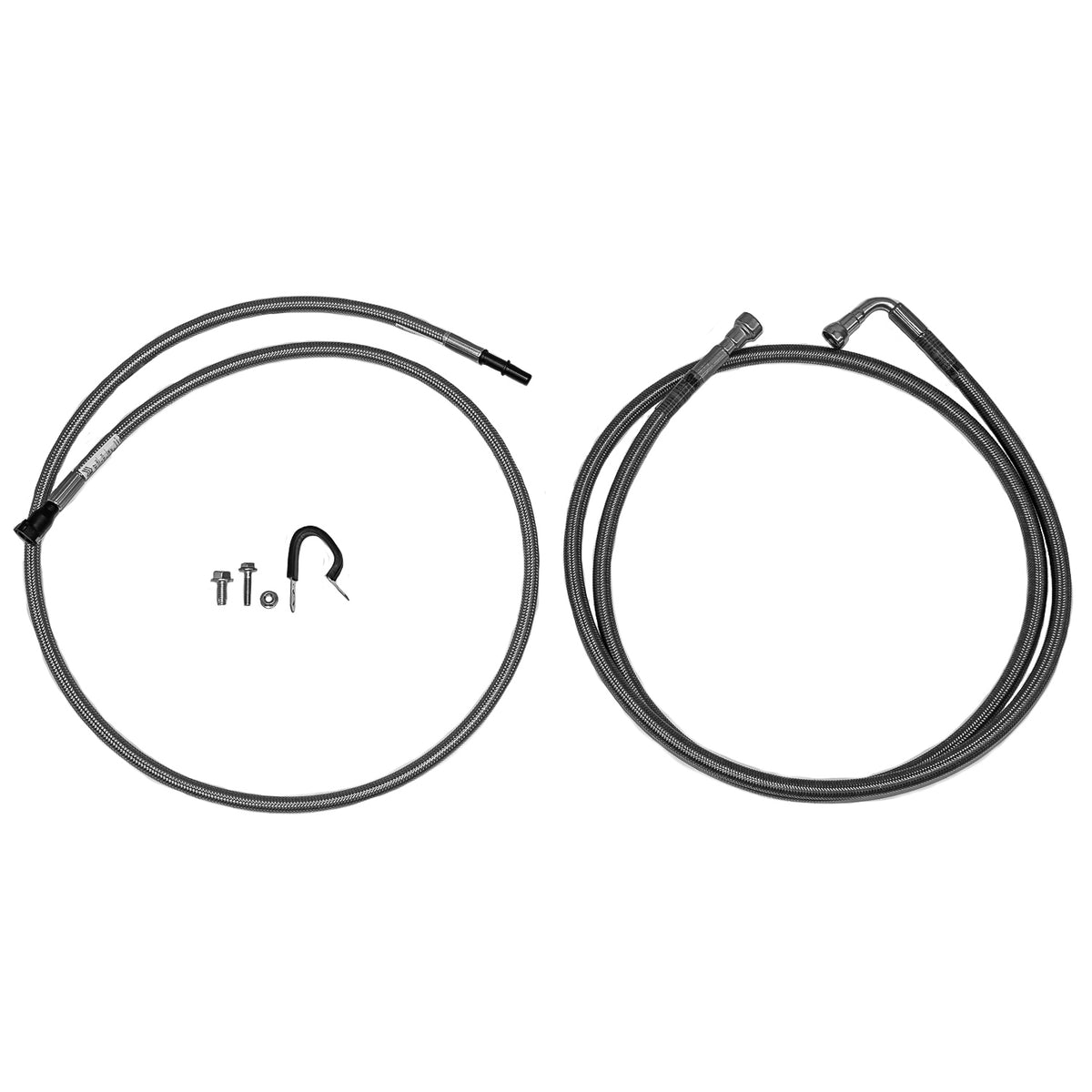 02-09 Chevy Trailblazer / GMC Envoy with 4.2L engine, Quick Fix Fuel Kit; Braided Stainless - SSTubes