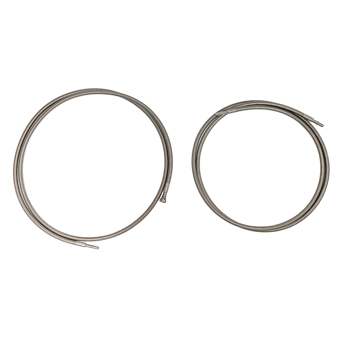 QFF0036SS - 07 Only, 1500 GM SUV, Without Inline Fuel Sensor, Quick Fix Fuel Set; Braided Stainless - SSTubes
