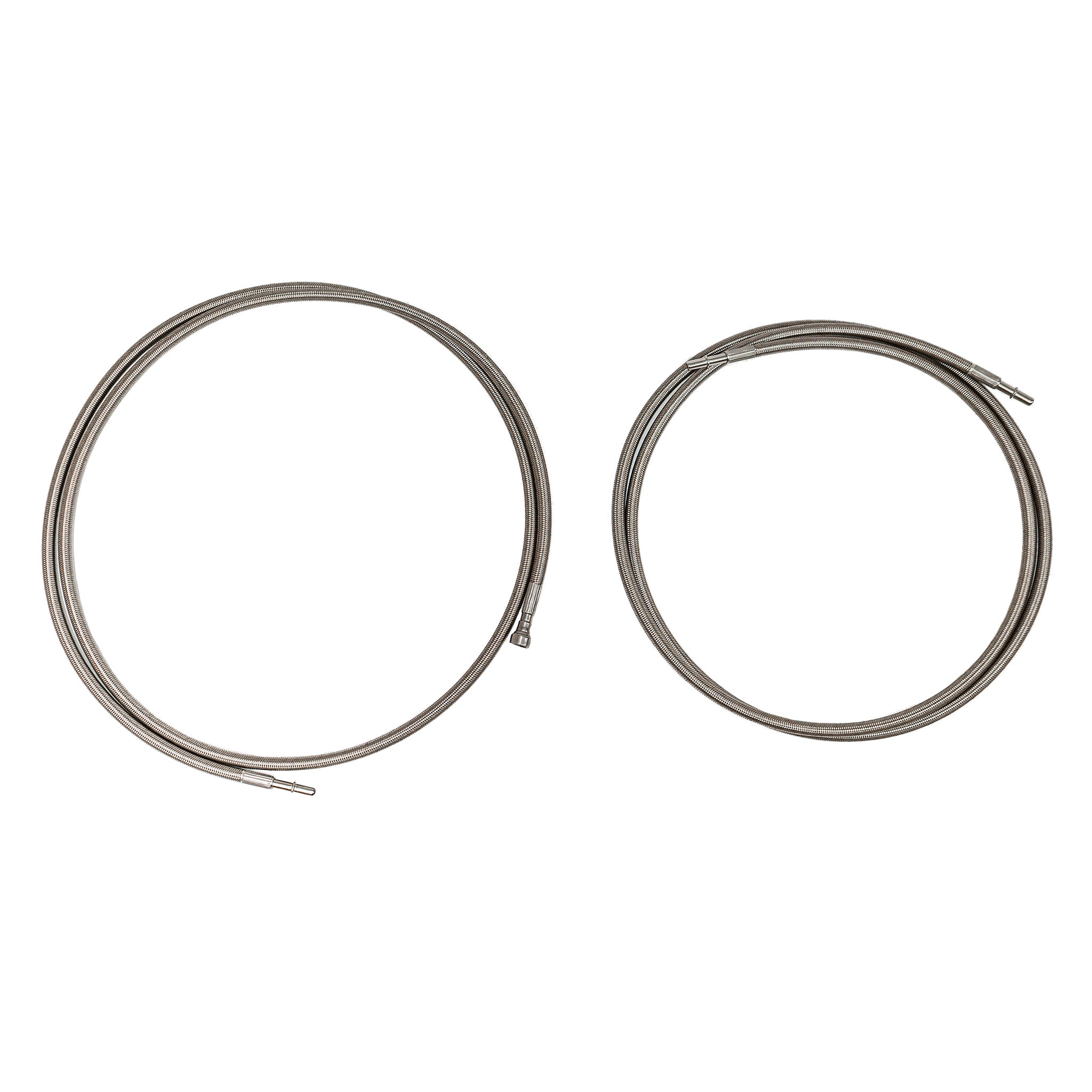 QFF0036SS - 07 Only, 1500 GM SUV, Without Inline Fuel Sensor, Quick Fix Fuel Set; Braided Stainless - SSTubes