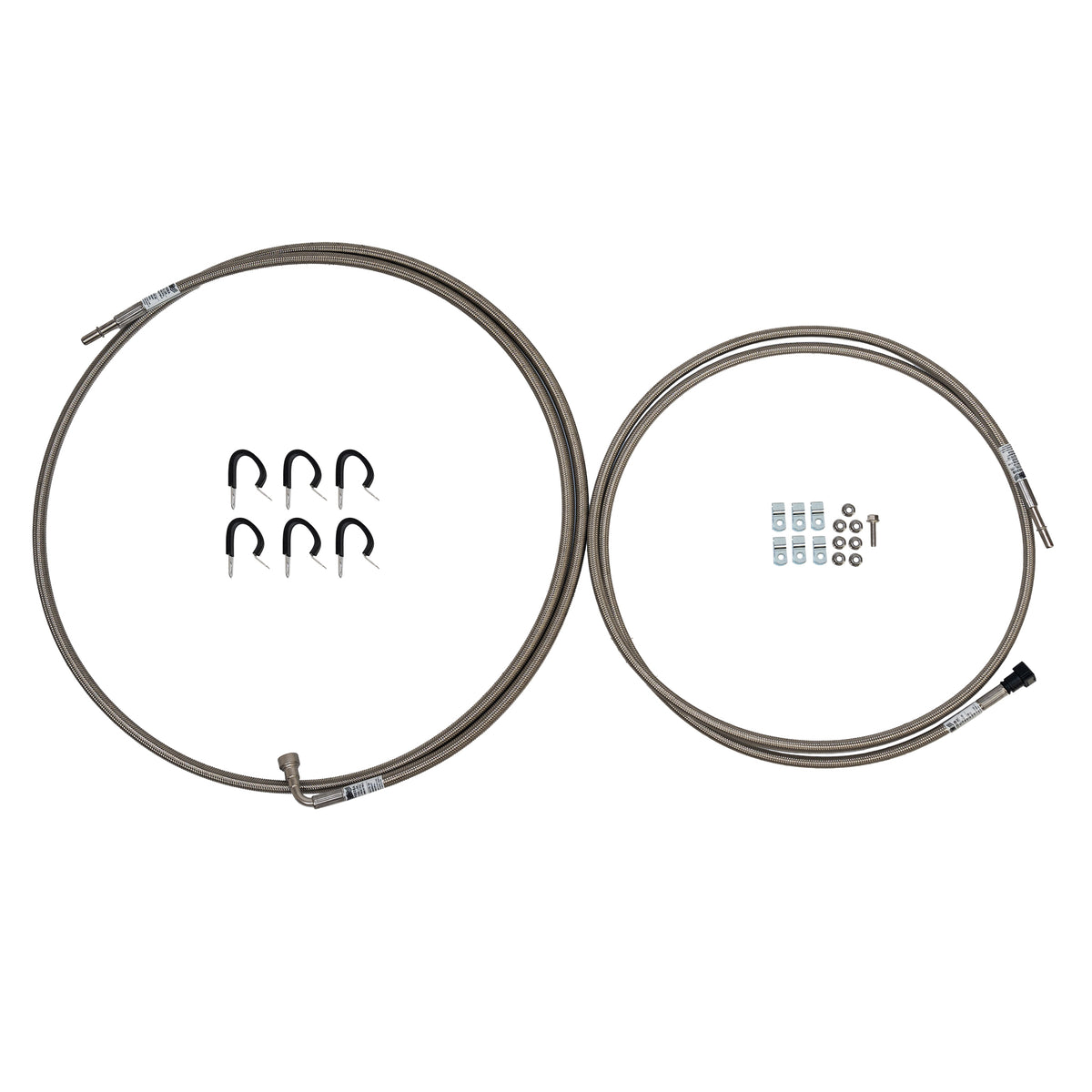 2002-07 Saturn Vue 3.5L V6 -cid 3471cc, Quick Fix Fuel Kit; Braided Stainless Steel - SSTubes