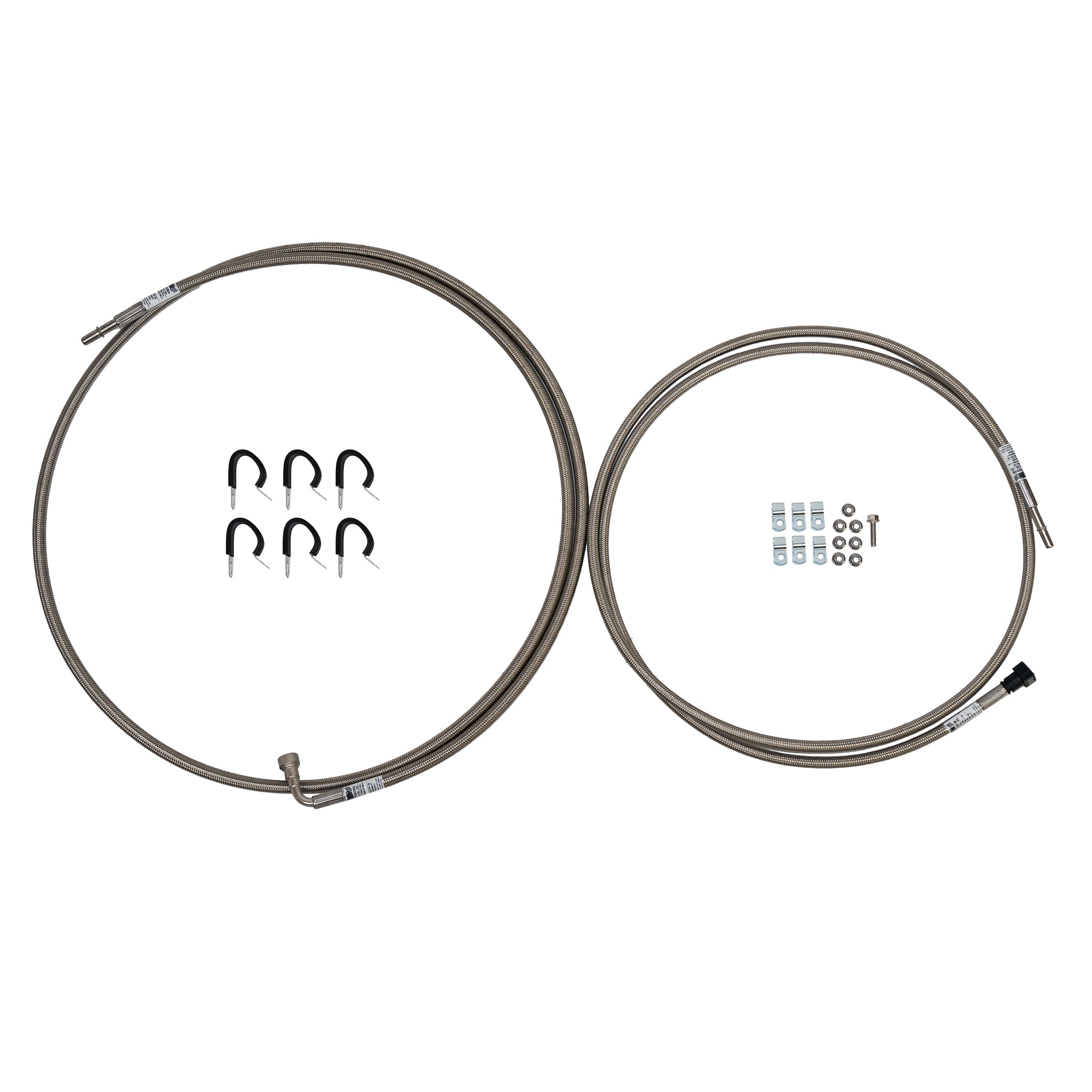 2002-07 Saturn Vue 3.5L V6 -cid 3471cc, Quick Fix Fuel Kit; Braided Stainless Steel - SSTubes