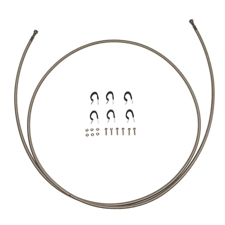 QFF0042SS - 95-99 GMC / Chevy Suburban 2500, Quick Fix Fuel Kit; Braided Stainless - SSTubes