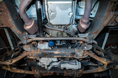 2014-18 Chevy Silverado 1500 / GMC Sierra 1500 with 5.3L; Quick Fix Transmission Line Kit; Braided Stainless - SSTubes