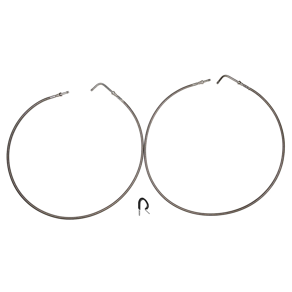 1999-07 Silverado 1500 4.3L V6/5.3L V8, 2wd/4wd, Quick Fix Transmission Set; Braided Stainless - SSTubes