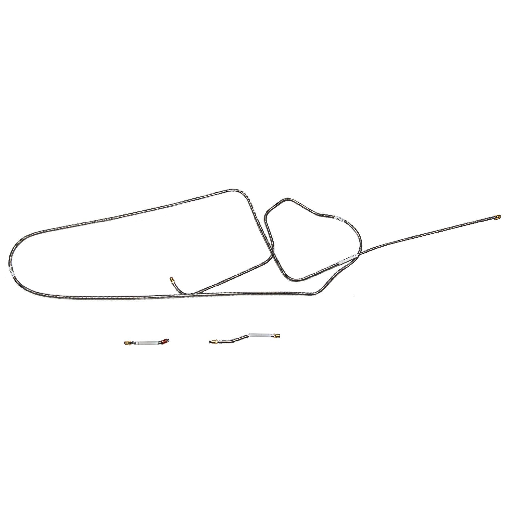 RIN6602OM- 66 Mopar B-Body, Factory Disc; 3pc Line, Intermediate Brake Line; Steel - SSTubes