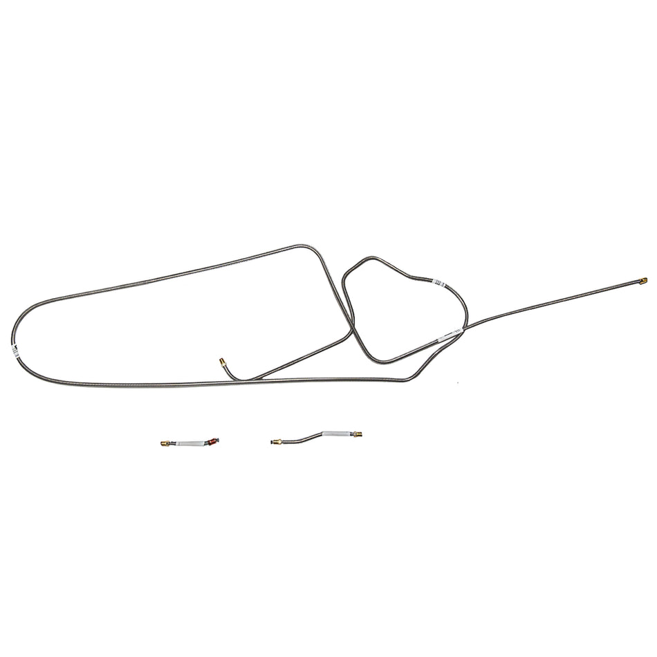 RIN6602OM- 66 Mopar B-Body, Factory Disc; 3pc Line, Intermediate Brake Line; Steel - SSTubes