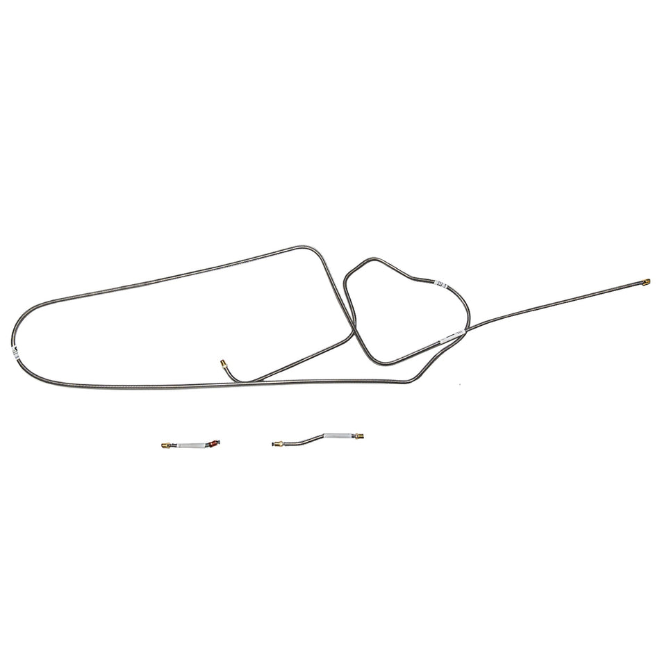 RIN6602OM- 66 Mopar B-Body, Factory Disc; 3pc Line, Intermediate Brake Line; Steel - SSTubes