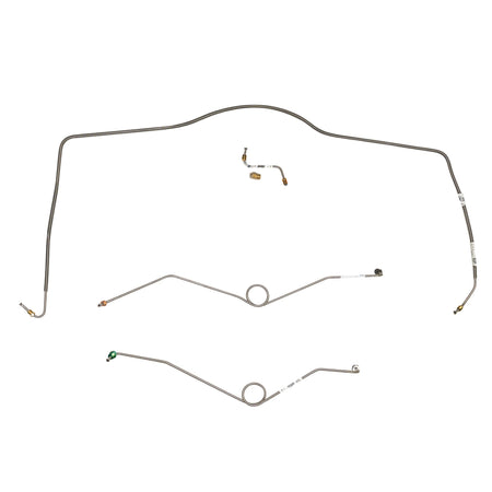 RKT6514SS - 65' Mopar B-Body, Dual M/C Conversion QPV/PWR; Stainless - SSTubes