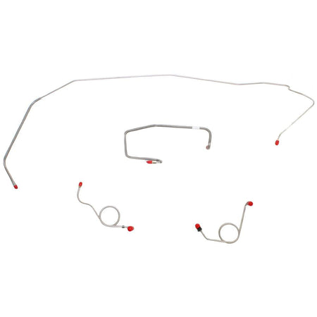 RKT7202OM- 72 Mopar B-Body, Power Drum, Front 4 Line Kit; Steel - SSTubes