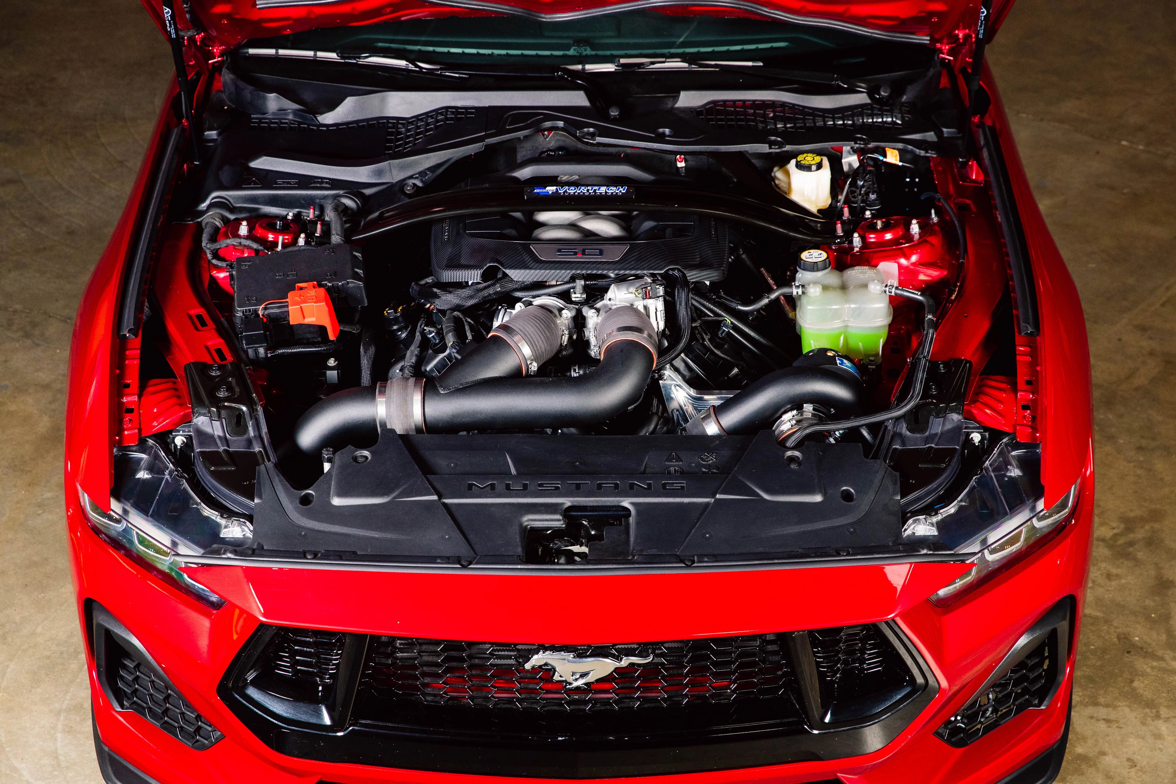2024-2026 Mustang GT S650 / Darkhorse Vortech Supercharger Kit (Tuner) - SSTubes