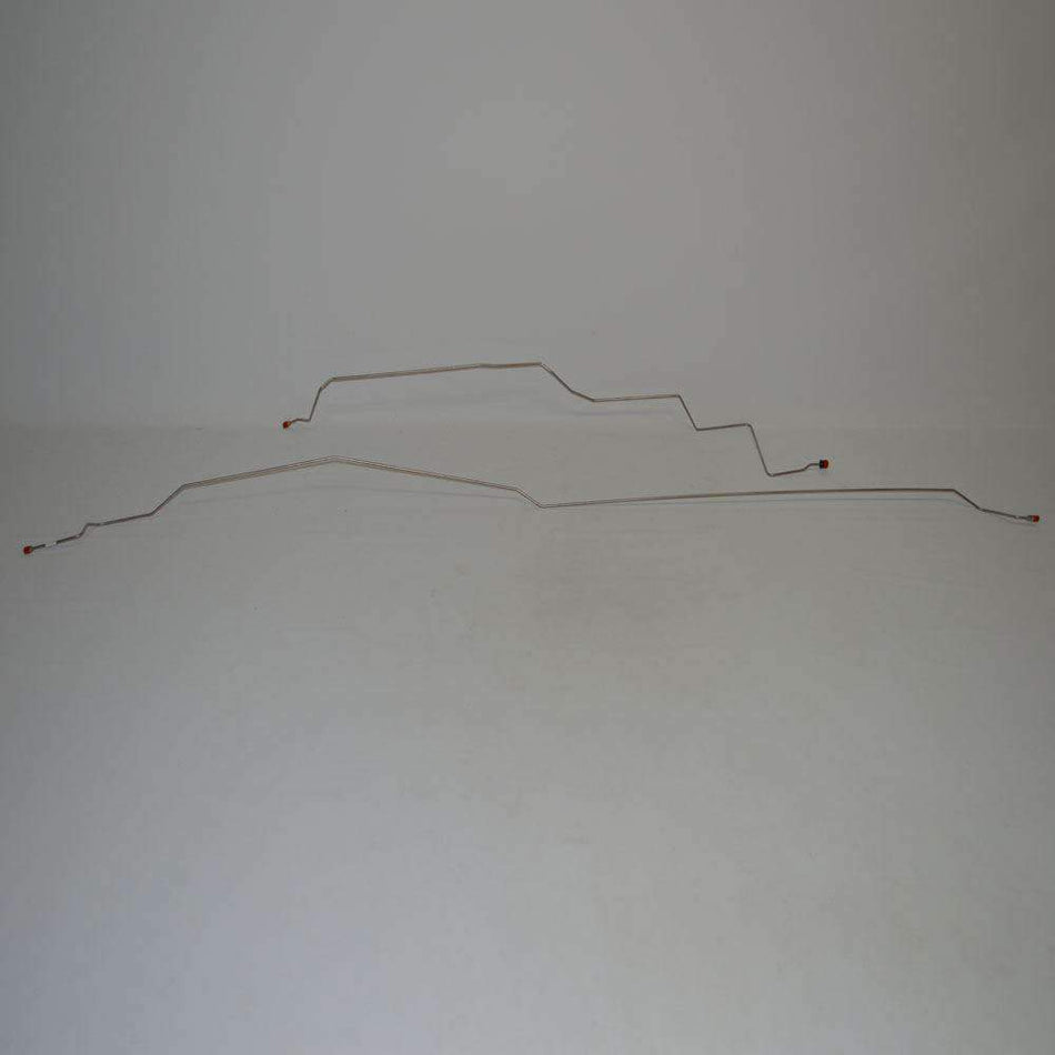 TIN0142SS- 01-03 Ford F-150 & 04 Heritage Rear Disc Extended Cab/Long Bed Made After 12/13/01 Intermediate Brake Line Kit; Stainless - SSTubes
