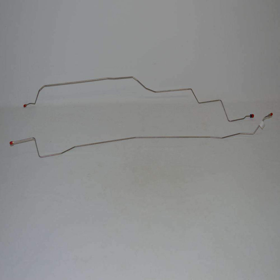 TIN0143OM- 01-03 Ford F-150 & 04 Heritage Rear Disc Regular Cab/Short Bed Made After 12/13/01 Intermediate Brake Line Kit; Steel - SSTubes
