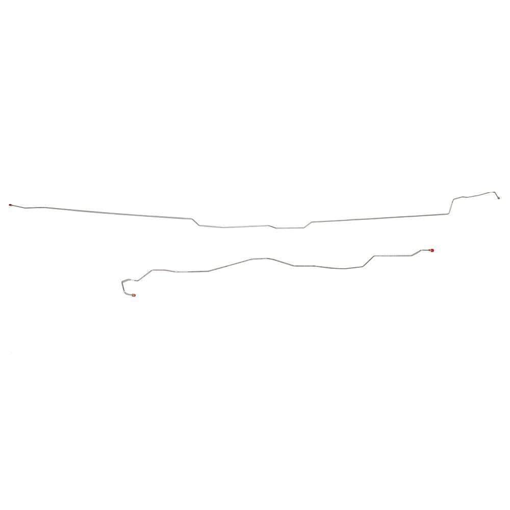 TIN0243OM- 02-04 F-250/F-350 Super Duty, Crew Cab/Short Bed, Intermediate Brake Line Kit; Steel - SSTubes