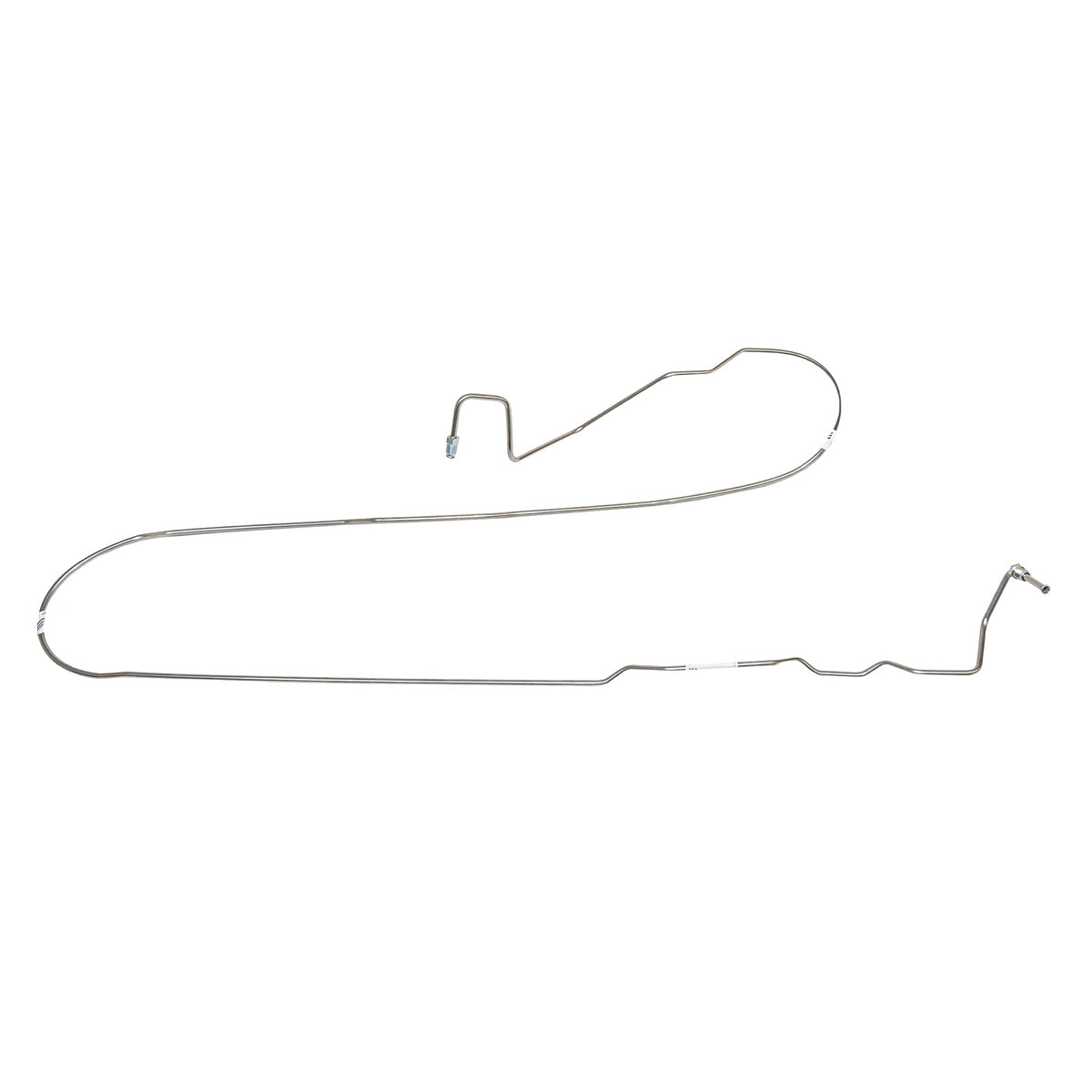 07-08 Silverado/Sierra, Crew/Short(5.7) or Extended/Short(6.5), Drum Brakes No Traction Control, non-Hybrid Vehicles Intermediate Brake Line; Steel - SSTubes