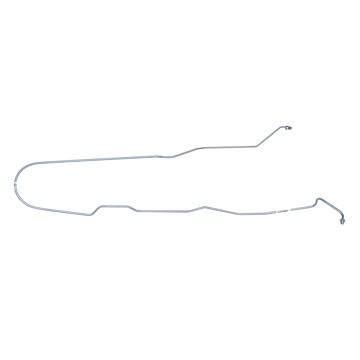 07-10 GM 2500HD / 3500HD Reg Cab Long Bed Intermediate Brake Line; Steel - SSTubes