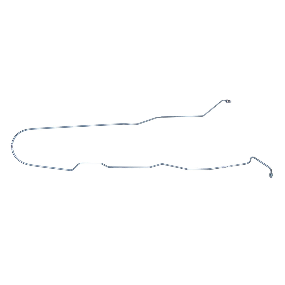 07-10 GM 2500HD / 3500HD Reg Cab Long Bed Intermediate Brake Line; Steel - SSTubes