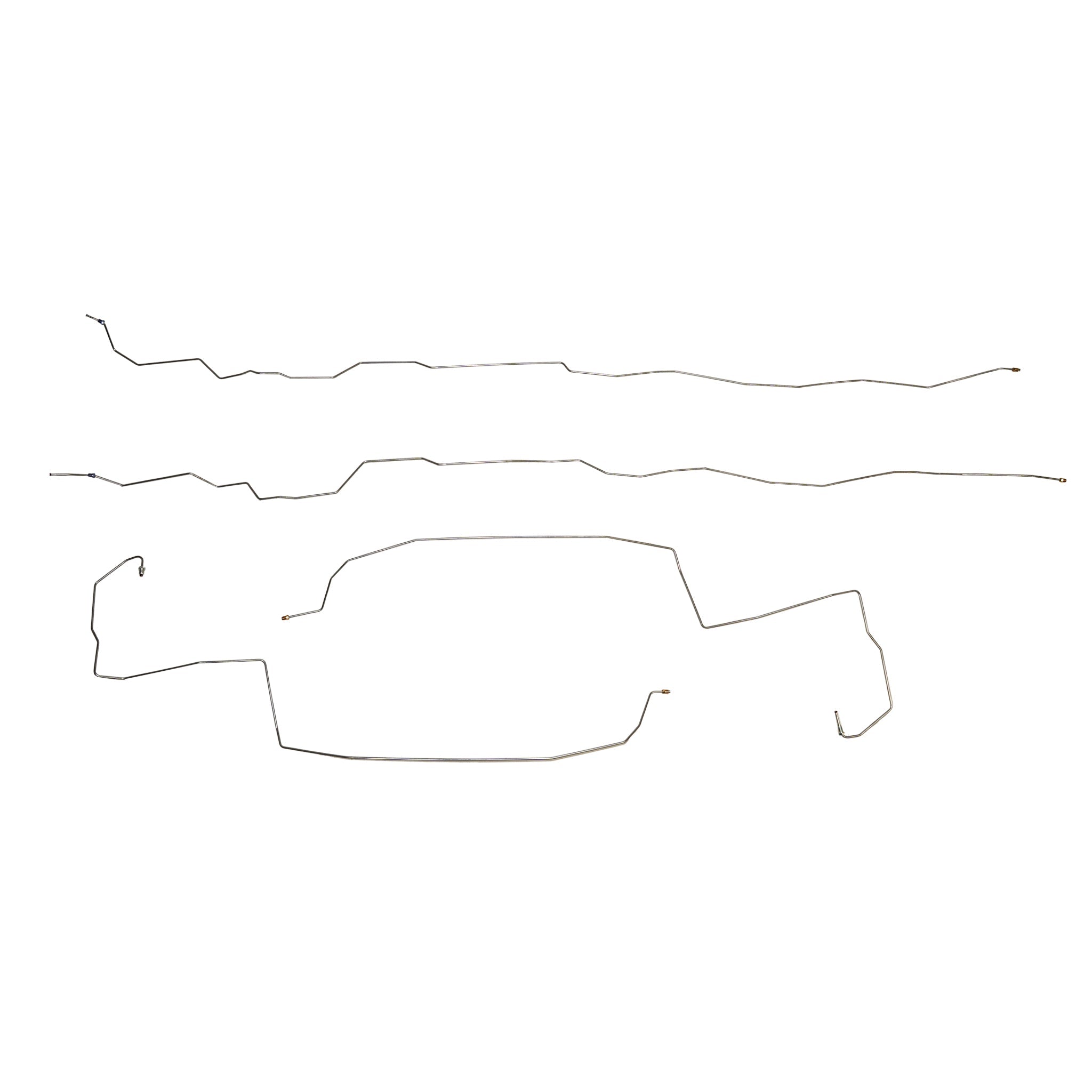 11-15 Ford F250/ F350 Ext. Cab/Short Bed, Intermediate Set; Stainless - SSTubes