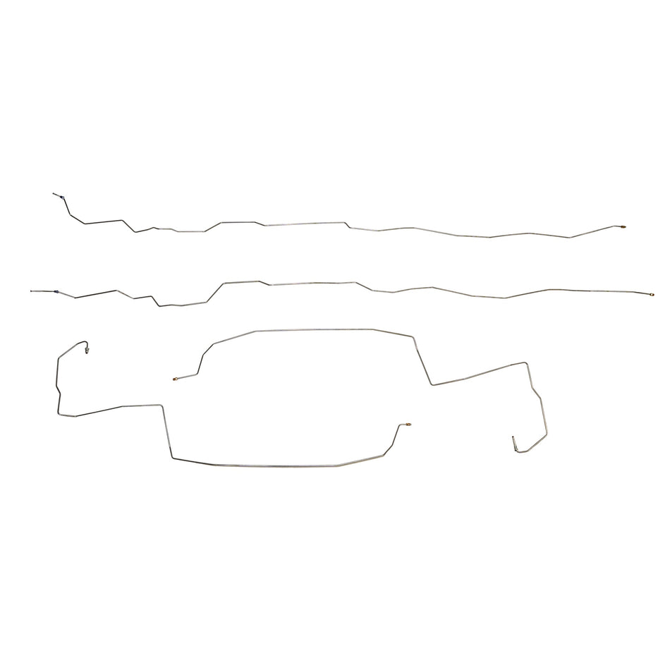 11-15 Ford F250/ F350 Ext. Cab/Short Bed, Intermediate Set; Stainless - SSTubes