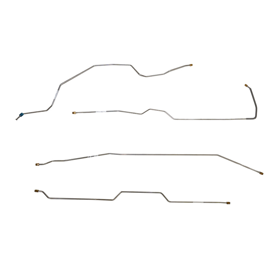 1973-79 Chevy, C-10, Single Cab, Short Bed, Intermediate Lines; Stainless - SSTubes