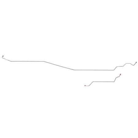 TIN9541SS - 87-97 Ford F-150, 250, 350 Ext 8ft Bed; Intermediate Brake Line; Stainless - SSTubes