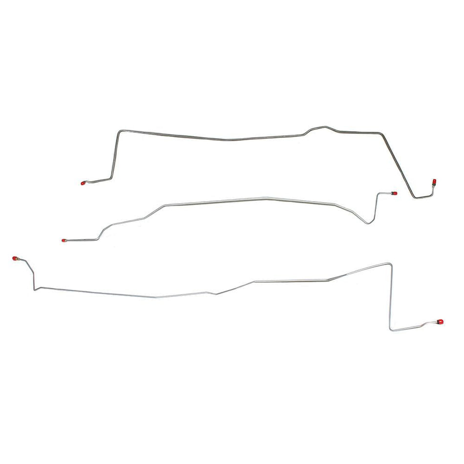 TIN9748SS- 97-01 Expedition 97-01 Navigator 4wd, Before 5/24/01, Intermediate Brake Line Kit, Stainless - SSTubes