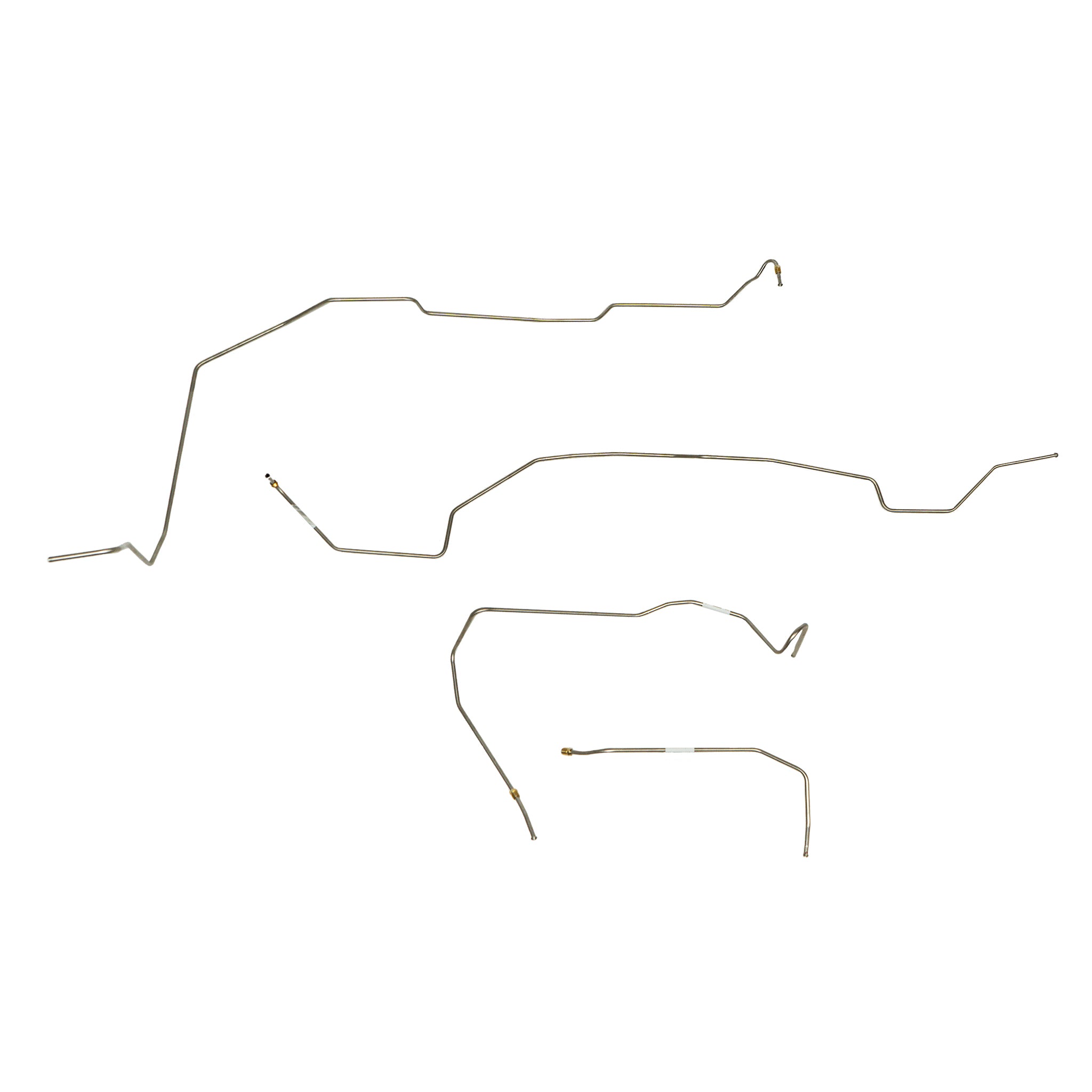TIN9943- 99-01 F-250/350 Super Duty, RWABS, Crew Cab/Long Bed, Intermediate Brake Line Kit - SSTubes