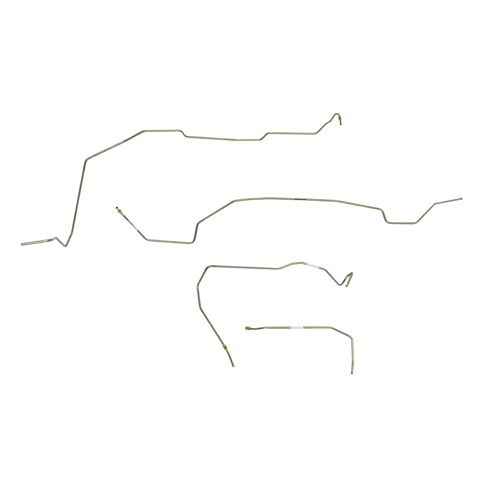 TIN9943- 99-01 F-250/350 Super Duty, RWABS, Crew Cab/Long Bed, Intermediate Brake Line Kit - SSTubes