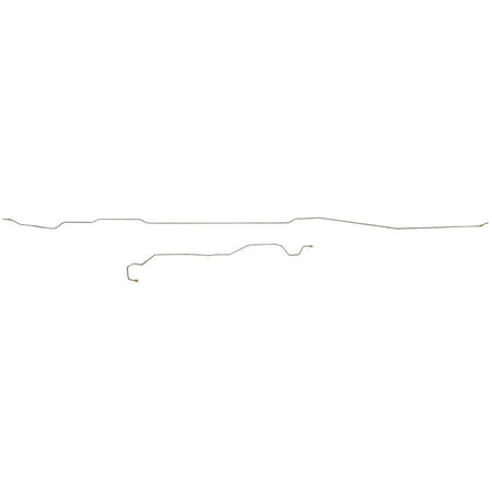TIN9948OM- 99 1/2 -01 F-250-F-550 Super Duty, AWABS, Diesel, Extended Cab/Long Bed, Crew Cab/Short, Intermediate Brake Lines; Steel - SSTubes