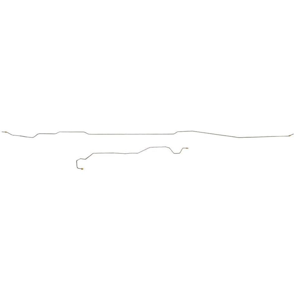 TIN9948OM- 99 1/2 -01 F-250-F-550 Super Duty, AWABS, Diesel, Extended Cab/Long Bed, Crew Cab/Short, Intermediate Brake Lines; Steel - SSTubes