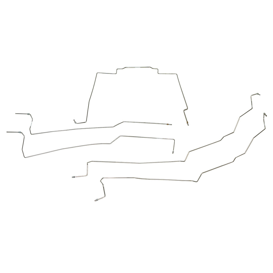 2003-07 Chevy Express 2500, GMC Savanna 2500; Front Brake Kit; Stainless - SSTubes