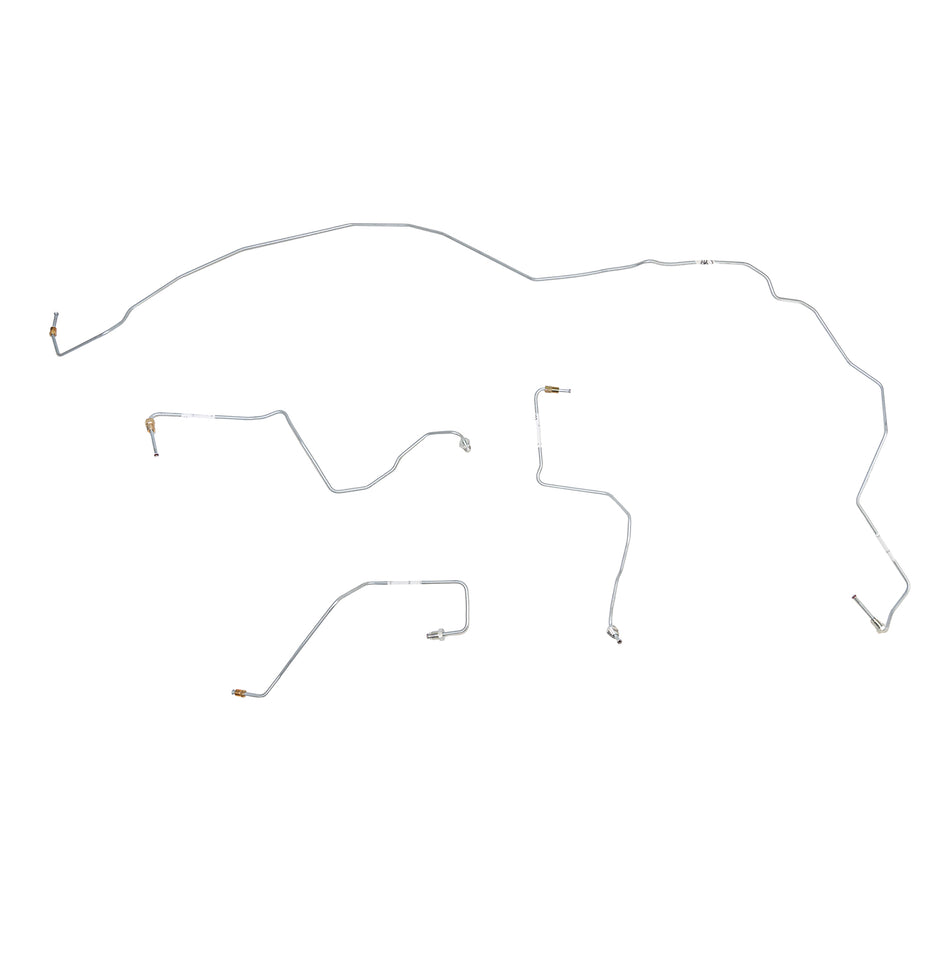 08-10 Ford F-250 / F-350 Super Duty, 4WD No TC; Front Brake Line Kit; Steel - SSTubes