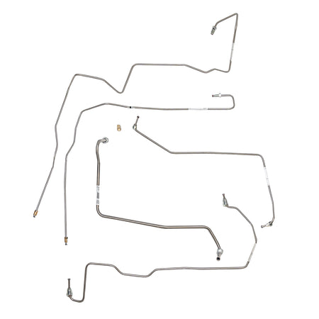 TKT1541OM - 15-17 Ford F-150, Front Brake Kit; Steel - SSTubes