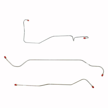 TKT5202OM- 52 Chevy/GMC 3/4 Ton Truck, Front 3pc Brake Line Set; Steel - SSTubes