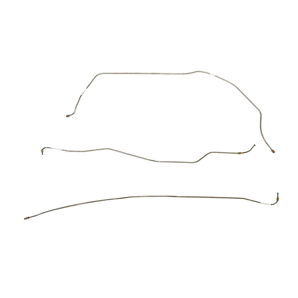 TKT5701- 57 Chevy/GMC Series II 3100 1/2 Ton Truck, 3pc Front Brake Line Set - SSTubes