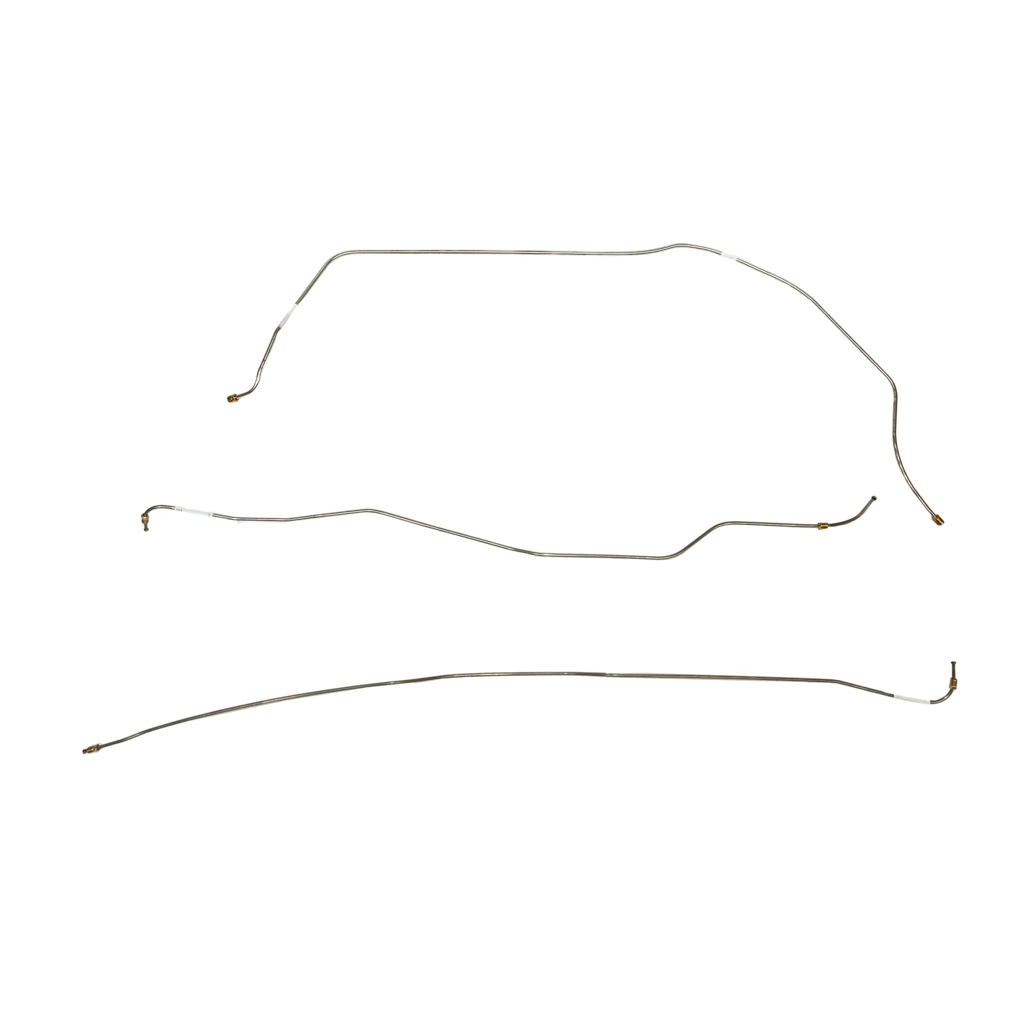 TKT5701- 57 Chevy/GMC Series II 3100 1/2 Ton Truck, 3pc Front Brake Line Set - SSTubes