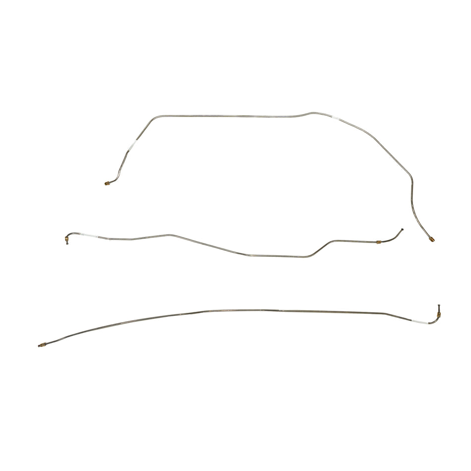 TKT5701- 57 Chevy/GMC Series II 3100 1/2 Ton Truck, 3pc Front Brake Line Set - SSTubes