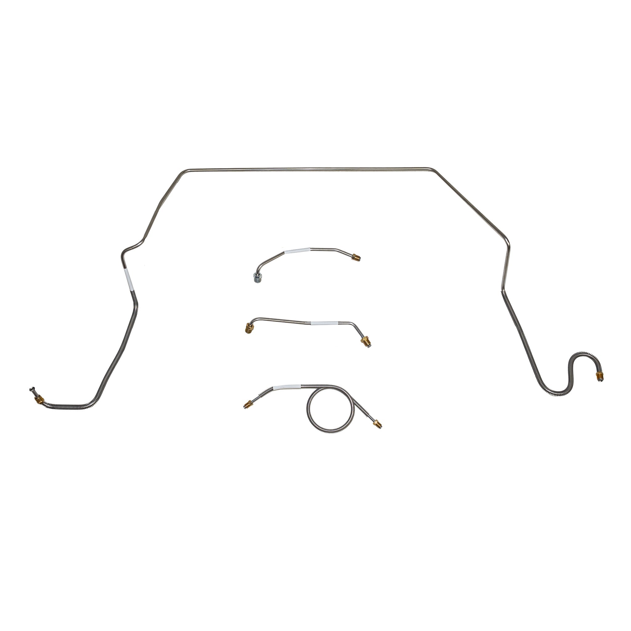 1974-80 International Scout II; Front Brake Kit; Stainless - SSTubes