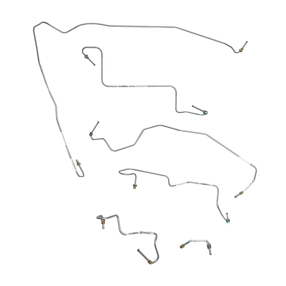 TKT9401OM - 1991-94 Chevy Suburban w/ 2WD, 5.7L engine, Throttle Body Fuel Injection; Intermediate Brake Line Kit; Steel - SSTubes