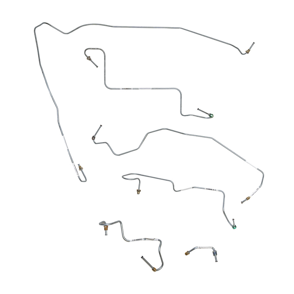 TKT9401SS - 1991-94 Chevy Suburban w/ 2WD, 5.7L engine, Throttle Body Fuel Injection; Intermediate Brake Line Kit; Stainless - SSTubes