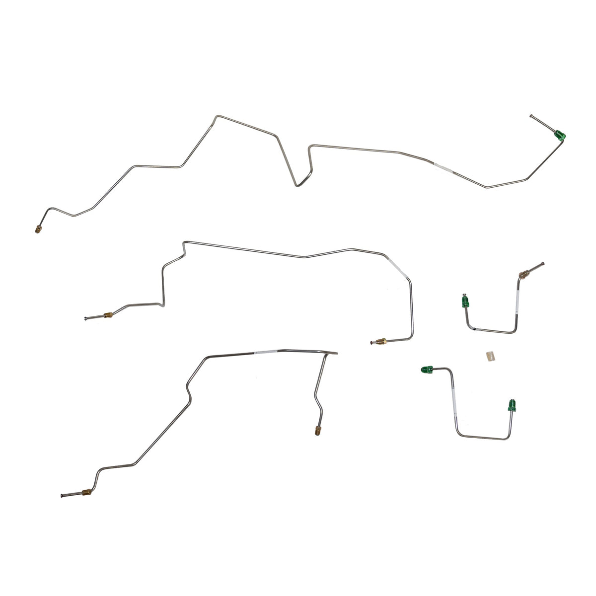 98-01 Explorer, 5.0L Engine, Front Brake Line Kit, Stainless - SSTubes