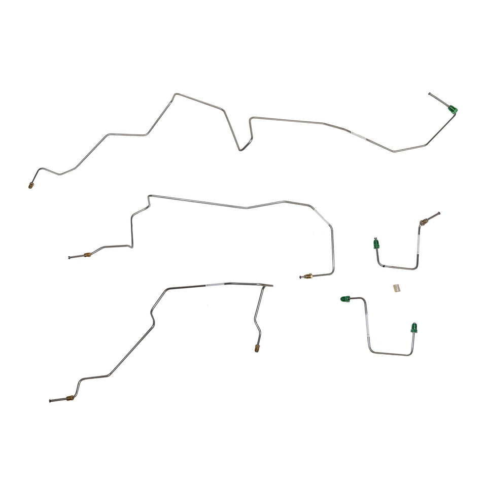 98-01 Explorer, 5.0L Engine, Front Brake Line Kit, Stainless - SSTubes
