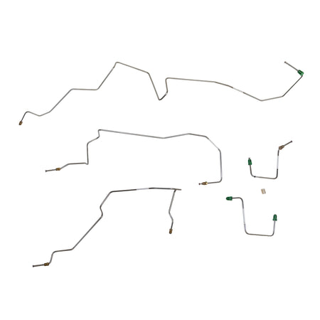 98-01 Explorer, 5.0L Engine, Front Brake Line Kit, Stainless - SSTubes
