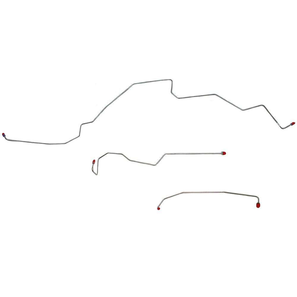 TKT9943- 99-01 Ford Superduty/Excursion RWABS, Front Brake Line Kit - SSTubes