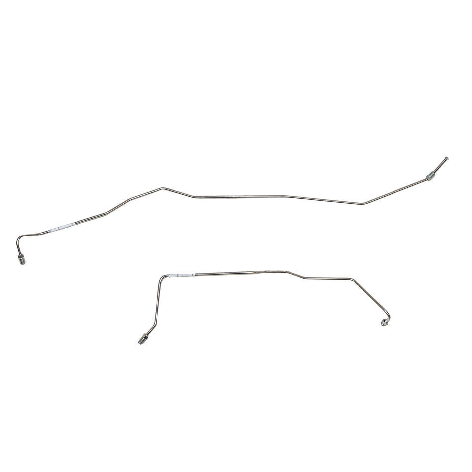08-12 GM 3500HD Cab & Chassis Dually Rear Axle Brake Lines; Stainless - SSTubes