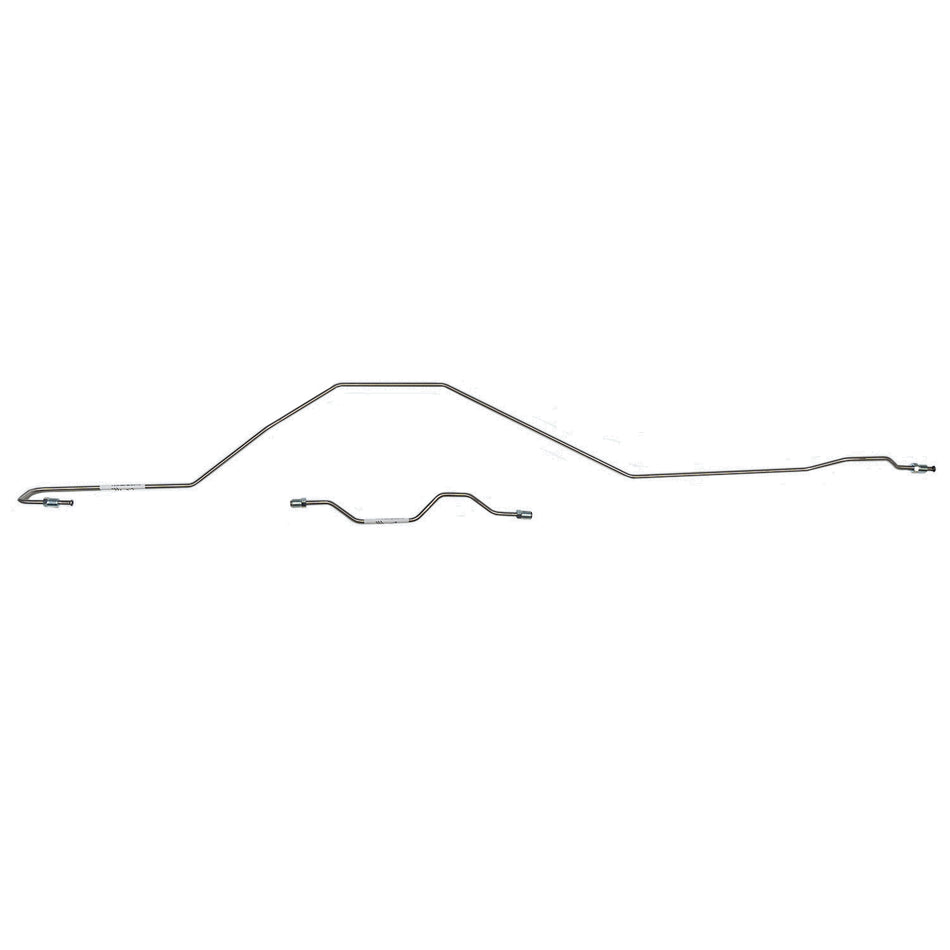 TRA1841SS - 2015-22 Chevy Colorado, 4x4, 4WABS, With Traction Control, Rear Axle Lines; Stainless - SSTubes