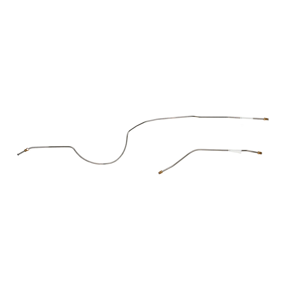 TRA5741OM- 57-60' Ford F1 Pickup; 2pc Rear Axle Brake Lines; Steel - SSTubes