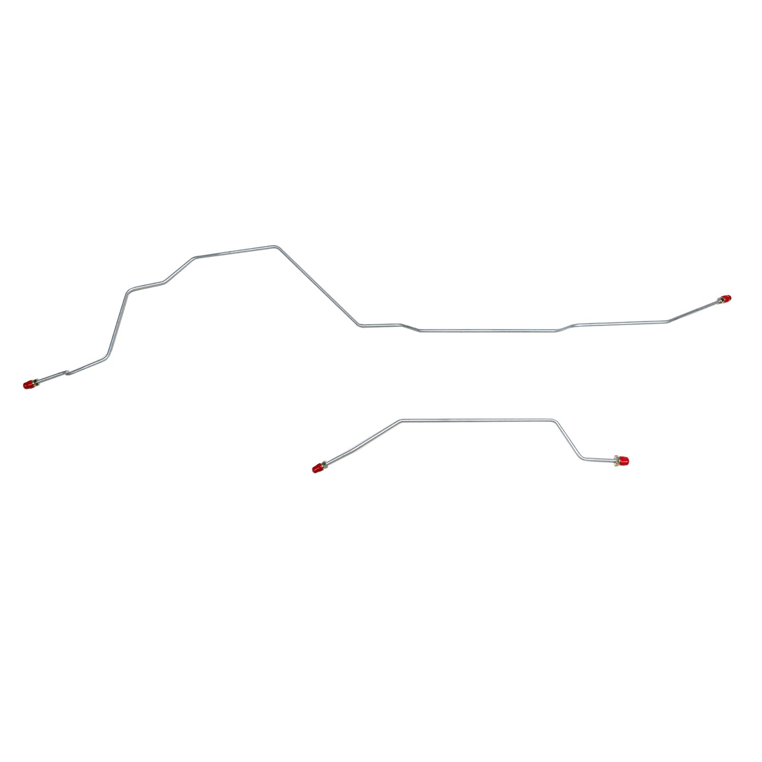 TRA9741SS - 97-01 F-150, Drum; Rear Axle Brake Line; Stainless - SSTubes