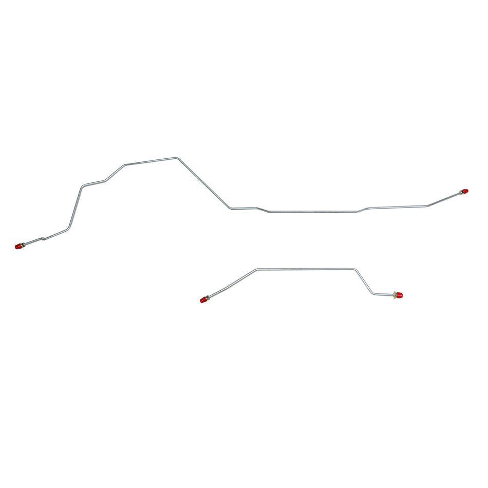 TRA9741SS - 97-01 F-150, Drum; Rear Axle Brake Line; Stainless - SSTubes